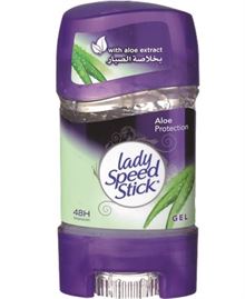 ליידי ספיד סטיק דאודורנט ג'ל אלוורה 45 גרם / Lady Speed Stick Gel סופר מדיקה