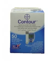 קונטור מקלוני בדיקה למד סוכר 50 מקלונים / CONTOUR סופר מדיקה