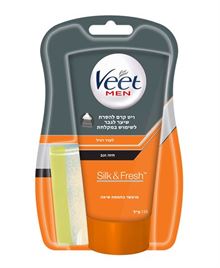 ויט לגבר קרם+ספוג להסרת שיער 150 מ"ל VEET סופר מדיקה