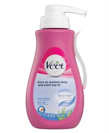 ויט קרם עם משאבה להסרת שיער לעור רגיל 400 מ"ל VEET סופר מדיקה