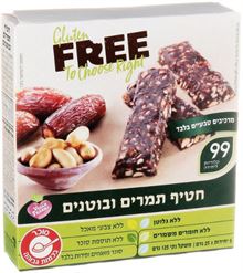 פרי חטיף תמרים ובוטנים 5 יחידות / FREE סופר מדיקה