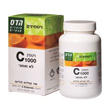 הדס ויטמין C1000 לא חומצי לבליעה סופר מדיקה