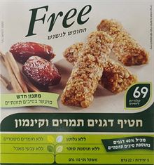 פרי חטיף דגנים תמרים וקינמון 5 יחידות סופר מדיקה