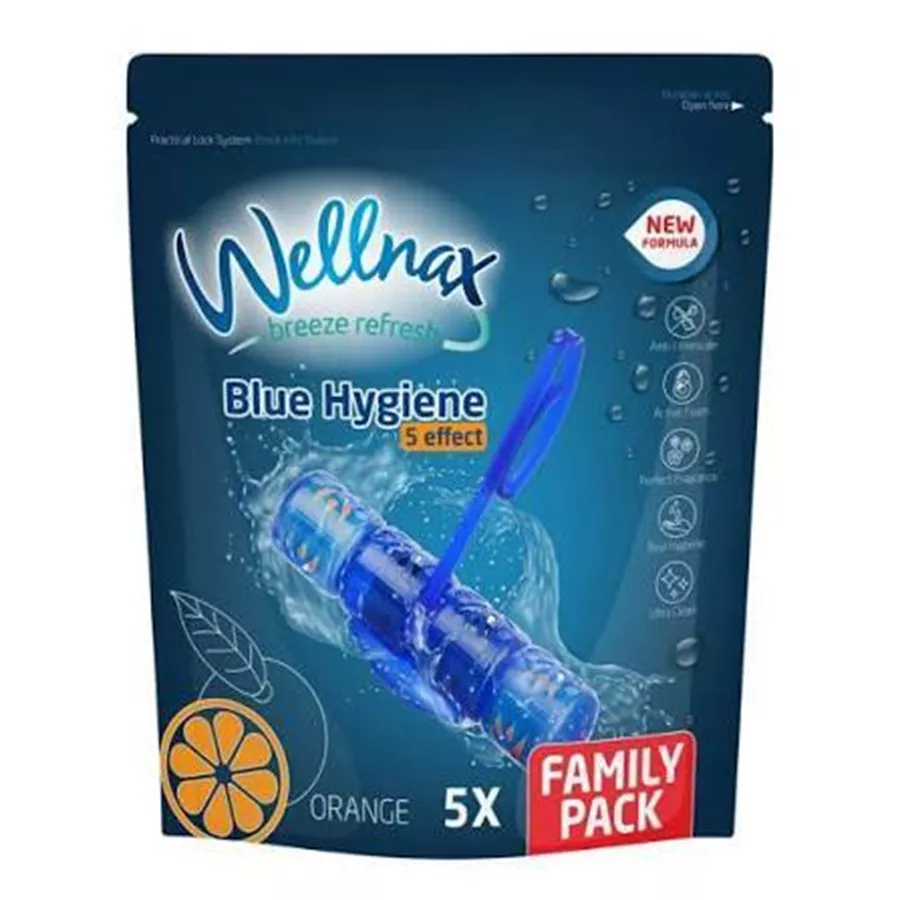 סבון אסלה בניחוח תפוז 5 אפקטים 5 * 50 גרם WELLNOX