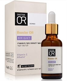 ד"ר עור בוסטר להפחתת כתמי פיגמנטציה ויטמין BRIGHT C סופר מדיקה
