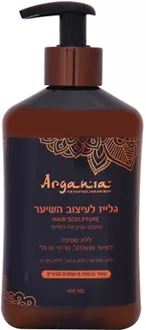 ארגניה גלייז לעיצוב השיער משקם ומזין 400 מ"ל / ARGANIA סופר מדיקה