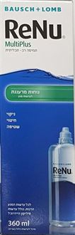 רניו תמיסה לעדשות רניו מולטי פלוס בודד 360 מ"ל / ReNu סופר מדיקה