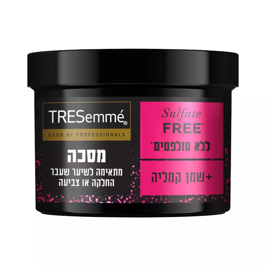 טרזמה מסכה ללא סולפטים בתוספת שמן קמליה 440 מ