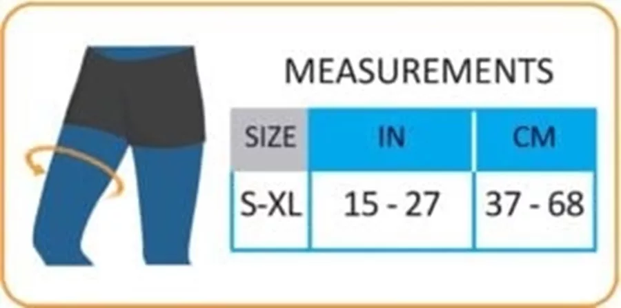 אוריאל שרוול לירך מידה S-XL מספר AC49