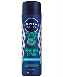 ניוואה דאודורנט ספריי לגבר פרש אושן 150 מ"ל Nivea סופר מדיקה