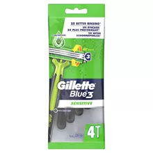 ג'ילט בלו 3 סנסיבל 4 סכינים / GILLETTE סופר מדיקה