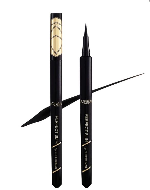 לוריאל אייליינר עמיד 24 שעות 1 יח.  Perfect Slim Pen Eyeliner Intense Black