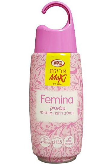 פמינה קלאסיק שטיפה אינטימית אריזת מקסי! 330 מ