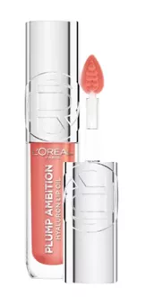לוראל פלאמפ אמבישן שמן לשפתיים 650 L'Oréal Paris Plump Ambition Hyaluron Lip Oil סופר מדיקה