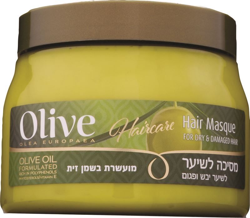 אוליב מסיכה לשיער לשיער יבש ופגום 500 מ