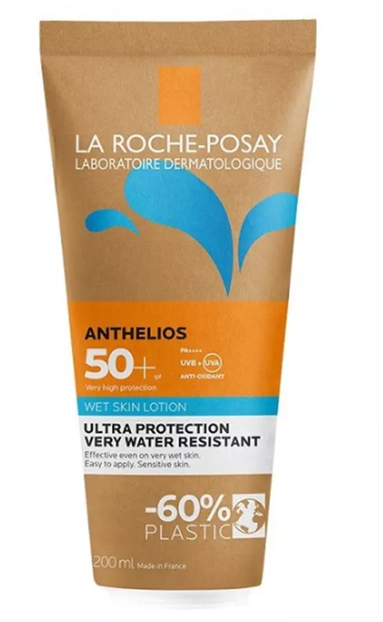 לה רוש פוזה תחליב ג'ל לעור רטוב LA ROCHE POSAY ANTHELIOS Wet Skin Lotion SPF50+ 200ml