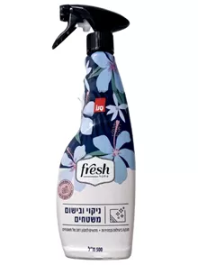 סנו פרש ניקוי ובישום משטחים בניחוח מרכך כביסה 500 מ"ל / SANO FRESH סופר מדיקה