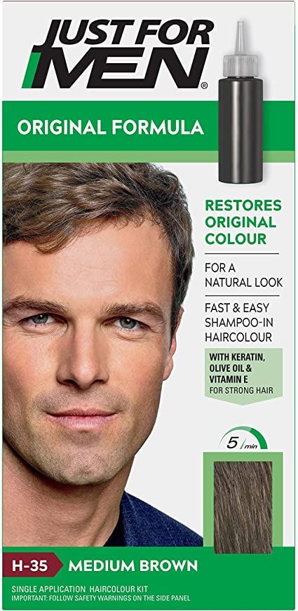 גאסט פור מן חום בינוני JUST FOR MEN H-35
