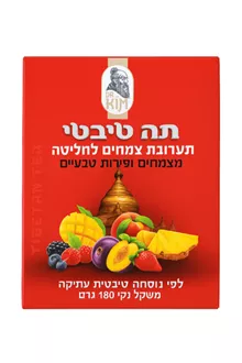 תה טיבטי פירות חדש בתפזורת ! לא בשקית  180 גרם / DR KIM סופר מדיקה