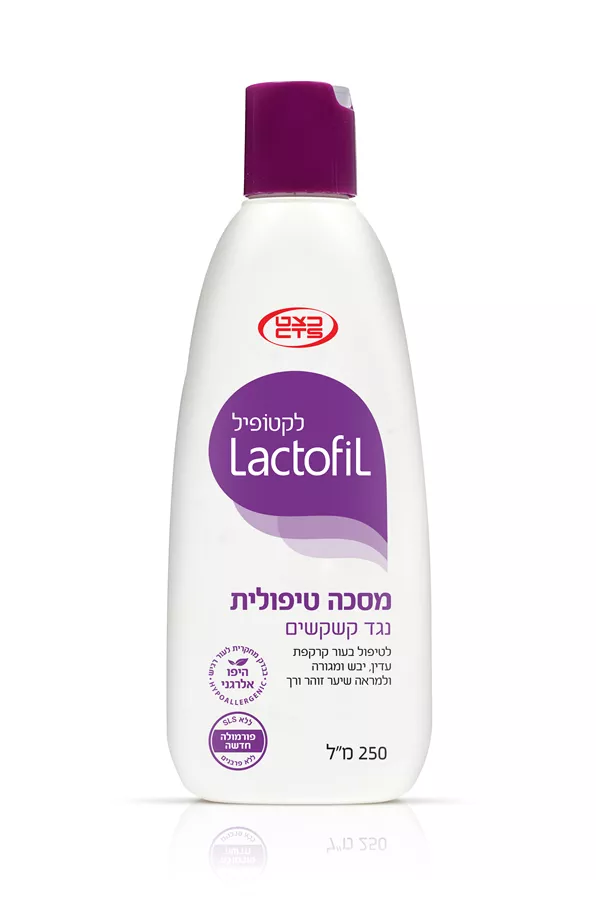 לקטופיל מרכך /  מסכה טיפולית נגד קשקשים 250 מ