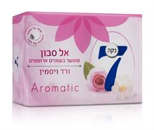 נקה 7 סבון מוצק Aromatic רביעיה ורד ויסמין סופר מדיקה