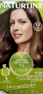 נטורטינט צבע לשיער במרקם ג'ל 6.31 חום שקד עמוק / NATURTINT סופר מדיקה