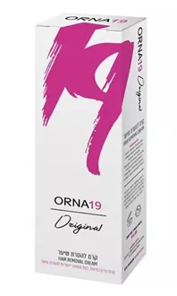אורנה 19 קרם להסרת שיער אוריגינל 80 גרם ORNA 19 סופר מדיקה