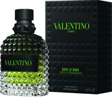 וולנטינו בורן אין רומא Valentino Born In Roma Uomo Green Stravaganza Edt 100ml סופר מדיקה