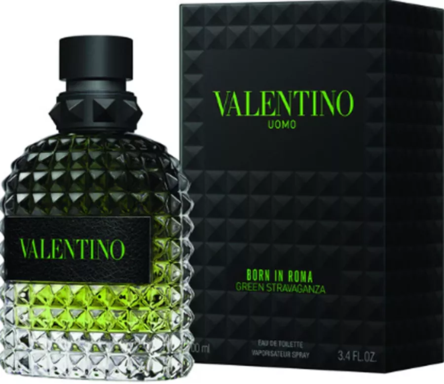 וולנטינו בורן אין רומא Valentino Born In Roma Uomo Green Stravaganza Edt 100ml