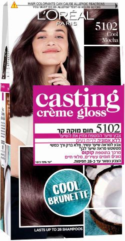 קסטינג צבע לשיער 5102 חום מוקה קר / CASTING