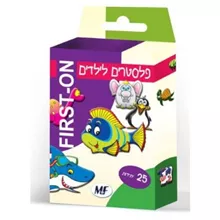 פלסטרים לילדים 25 יחידות FIRST ON סופר מדיקה