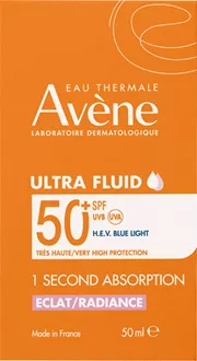 אוון תחליב הגנה אולטרה רדיאנס SPF50+ עם גוון 50 מ"ל / AVENE סופר מדיקה