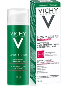 וישי נורמדרם קרם לטיפול מקיף במראה פגמי עור VICHY NORMADERM [BHA] סופר מדיקה