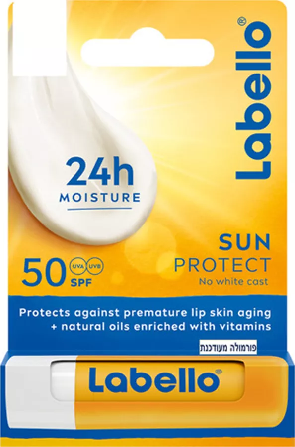 לבלו שפתון לחות SPF50 הגנה מפני השמש 4.8 גרם / LABELLO