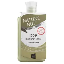 נייטשר נאט שמפו לשיער יבש ופגום סדרת האגוזים 400 מ"ל / NATURE NUT סופר מדיקה