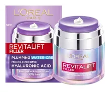 לוריאל קרם ג'ל להשבת נפח חומצה היאלורונית L’OREAL PARIS Revitalift Filler סופר מדיקה