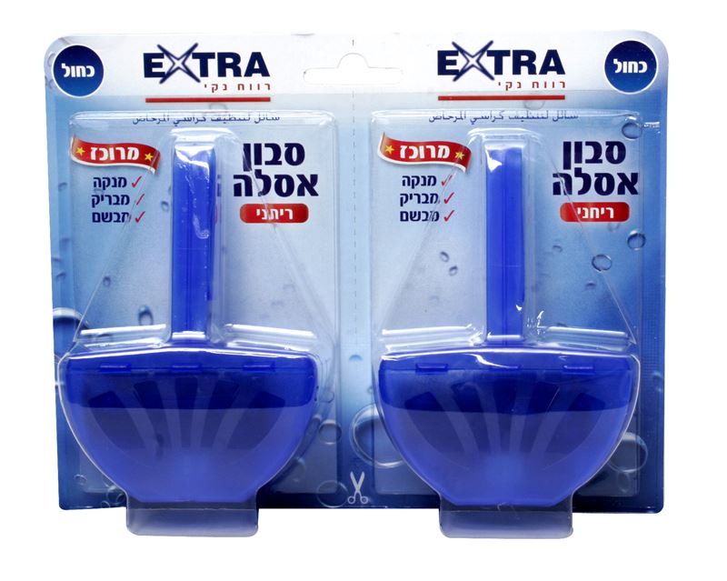אקסטרא סבון אסלה ריחני מרוכז כחול זוג