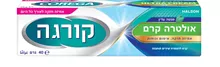 קורגה אולטרה קרם להצמדת שיניים תותבות מנטה עדין 40 גרם / Corega סופר מדיקה