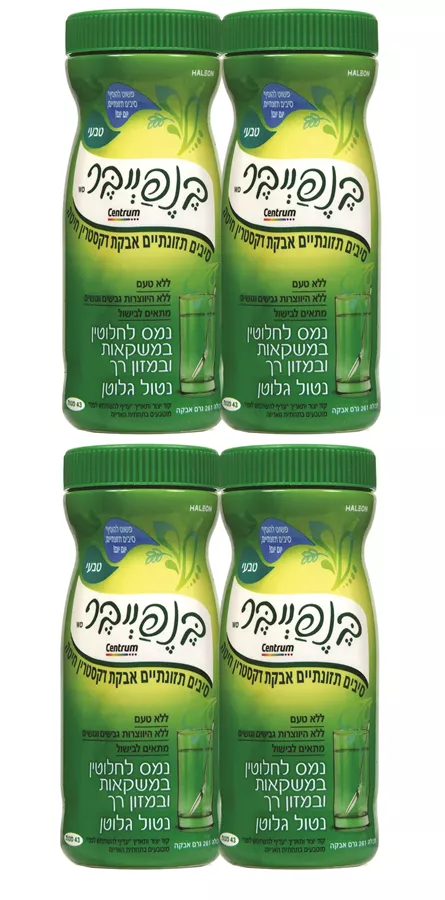 בנפייבר סיבים תזונתיים רביעיה = 4 יחידות *  261 גרם Benefiber