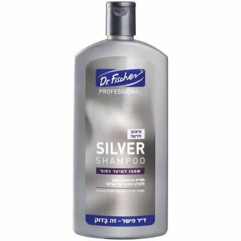 דר. פישר שמפו SILVER לשיער כסוף 400 מ