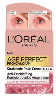 לוריאל גולדן אייג' קרם עיניים L'Oreal Paris Eye Cream  Age-Perfect Pro-Calcium סופר מדיקה