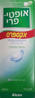 אופטי פרי אקספרס נוחות יומיומית בודד 355 מ"ל / OPTI FREE סופר מדיקה