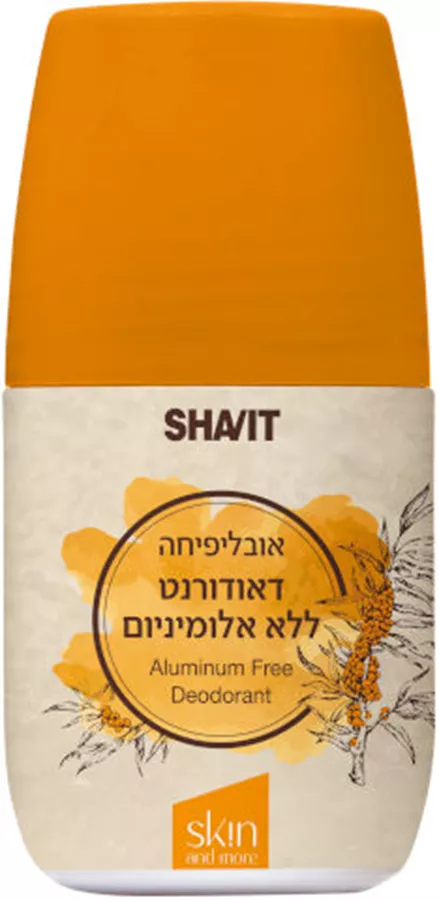 שביט דאודורנט רול און ללא אלומיניום אובליפיחה 60 מ