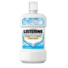 ליסטרין שטיפת פה הלבנה מתקדמת 500 מ"ל גדול! / LISTERINE סופר מדיקה