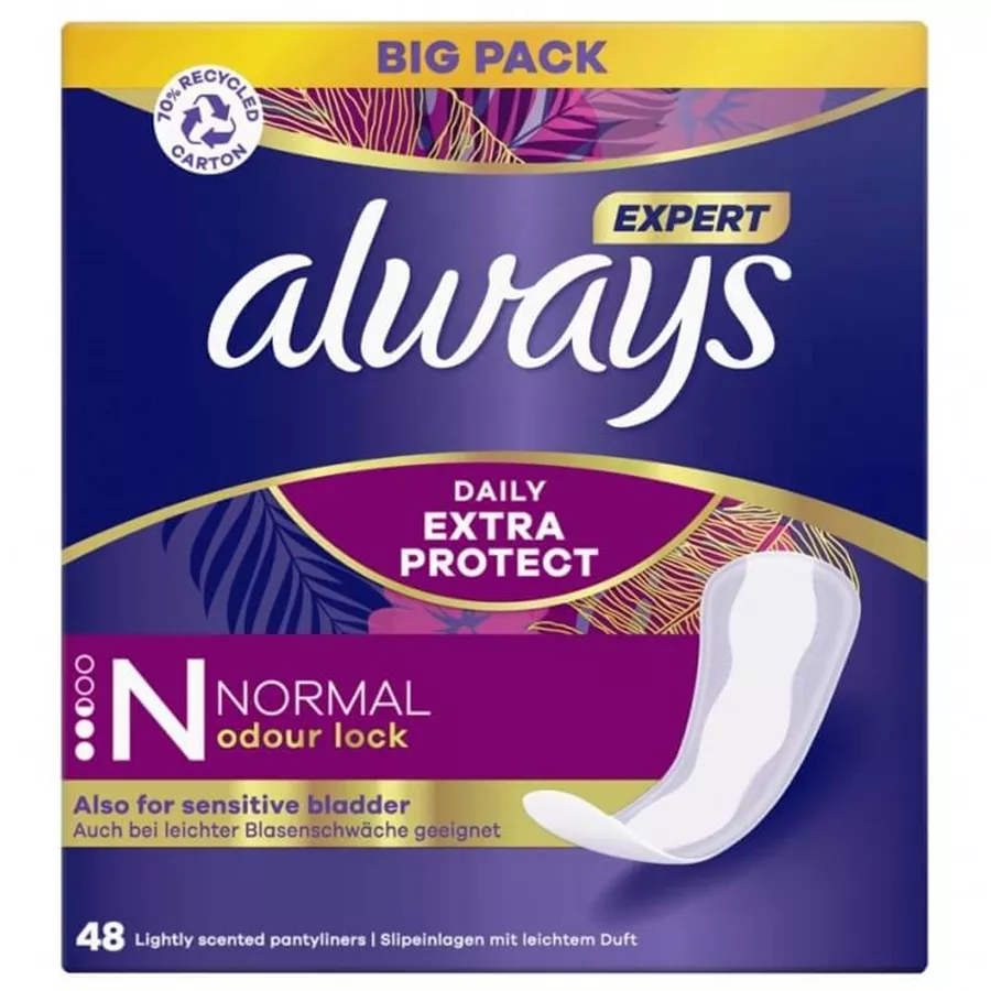 אולוויז אקסטרה פרוטקט דיילי נורמל 48 יחידות / ALWAYS