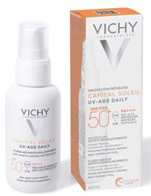 וישי קפיטל סולי תחליב הגנה Vichy Capital Soleil UV Age Daily spf 50 + סופר מדיקה