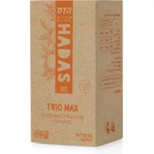 הדס TRIO MAX טבליות המשלבות ויטמין C ויטמין D ואבץ 60 טבליות סופר מדיקה