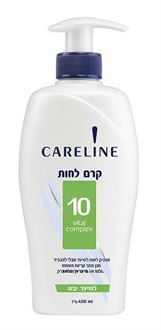 קרליין 10 קרם לחות לשיער יבש 400 מ"ל / Careline סופר מדיקה