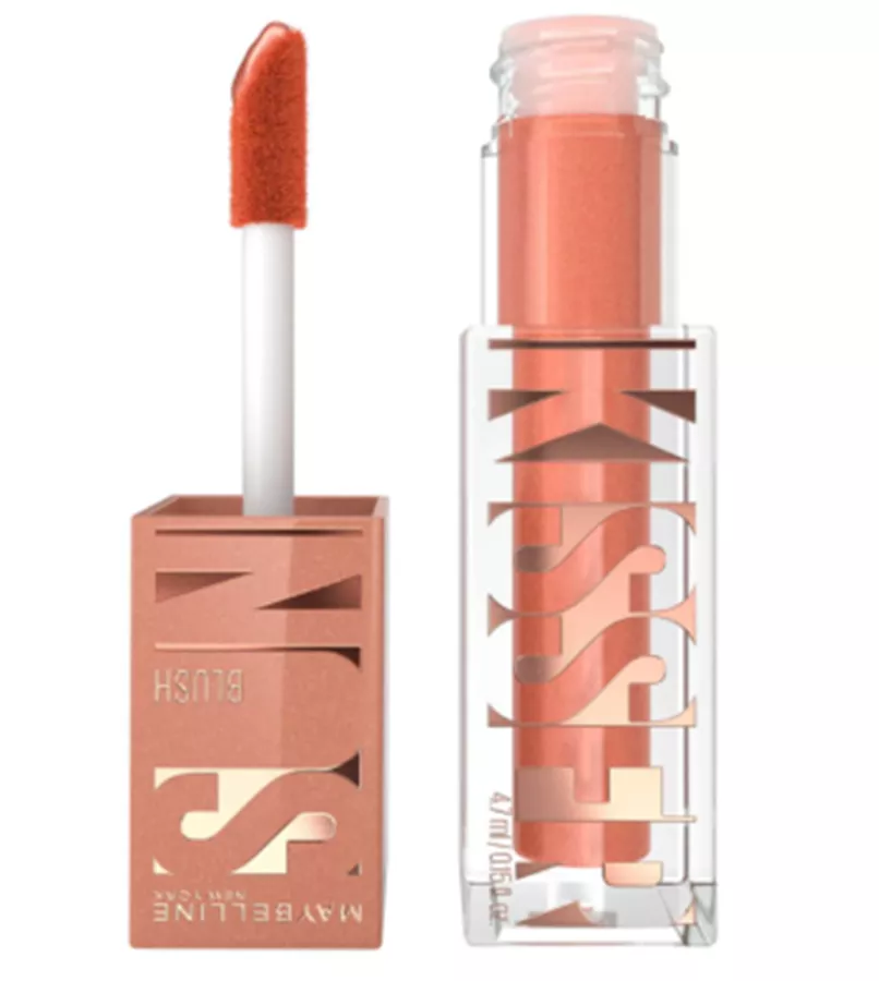 מייבלין סאן קיסר סומק נוזלי 03  Maybelline Sunkisser  Blush and Bronzers