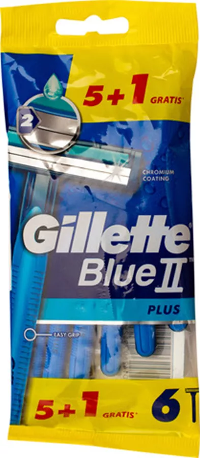 ג'ילט בלו 2 פלוס סכיני גילוח 6 יחידות / GILLETTE